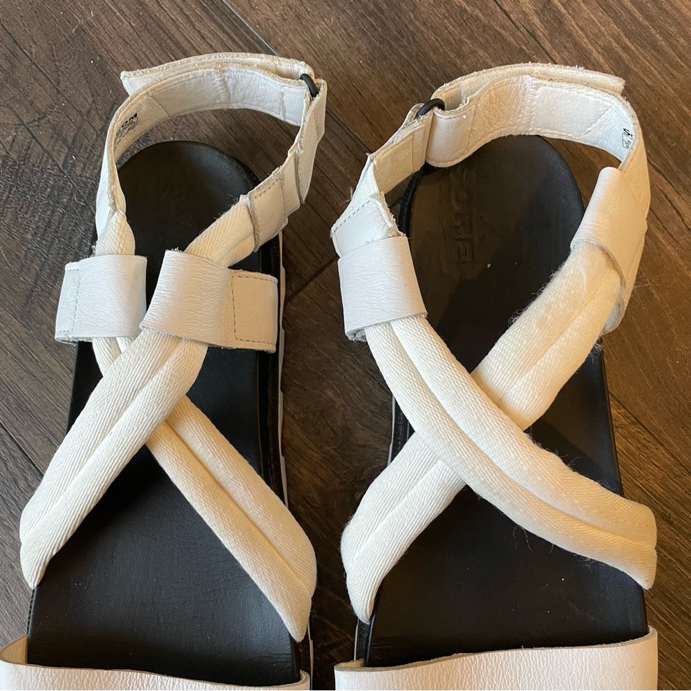 Sorel Roaming Deacon Sea Salt Sandal Size 10 - Picture 3 of 5